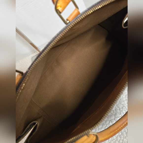 Louis Vuitton Alma PM Monogram Canvas Leather Bag Vintage EXCELLENT - Picture 12 of 13